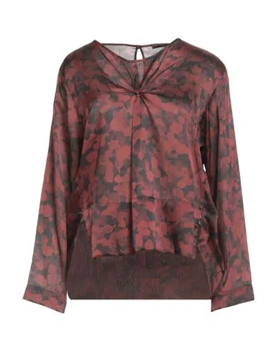 High Tech Woman Top Rust Size L Polyester
