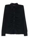High Tether Ruch Shirt In Black