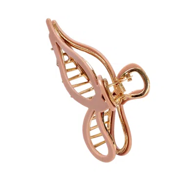 High Tide Bow Claw Clip Mink