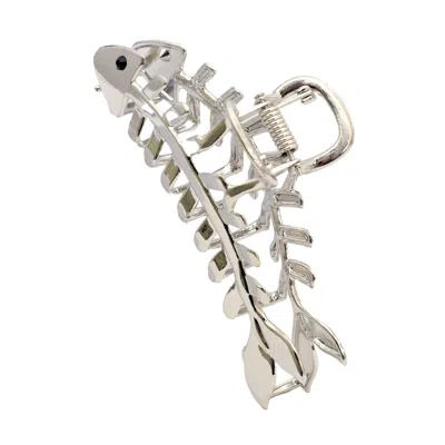High Tide Fish Claw Clip Silver