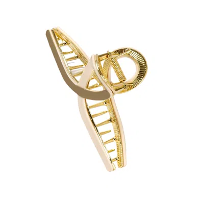 High Tide Loop Claw Clip Grey/beige