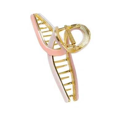 High Tide Loop Claw Clip Pink/lilac