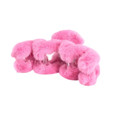 High Tide Soft Wavy Claw Clip Pink