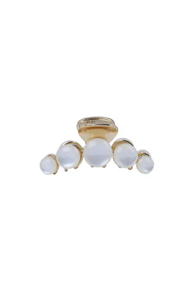 High Tied Gold Geometric Metal Hair Claw Clip