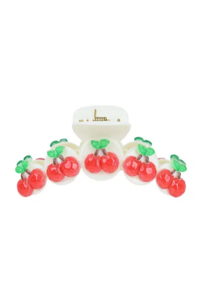 High Tied Jelly Cherry Hair Claw Clips
