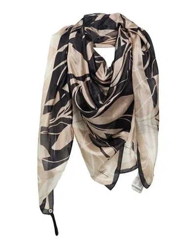 High Trailblazer Woman Scarf Black Size - Silk