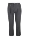 High Trousers In Black