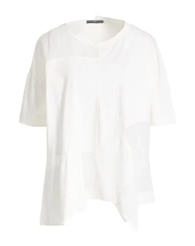 High Use Flourishing Woman T-shirt White Size Xl Cotton