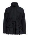 High Use Woman Jacket Navy Size 14 Cotton, Nylon, Polyethylene