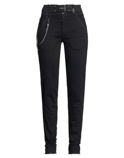 High Use Woman Jeans Black Size 12 Cotton, Modal, Elastane
