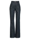 High Use Woman Jeans Blue Size 12 Cotton In Blue
