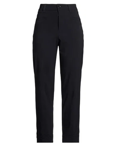 High Use Woman Pants Black Size 12 Nylon, Elastane