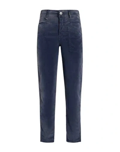 High Use Woman Pants Blue Size 10 Cotton, Modal, Elastane