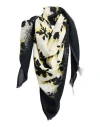 High Use Woman Scarf Ivory Size - Wool In Pattern