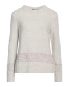 High Use Woman Sweater Light Grey Size S Nylon, Wool, Alpaca Wool, Virgin Wool, Acrylic