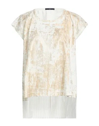 High Use Woman T-shirt White Size L Cotton