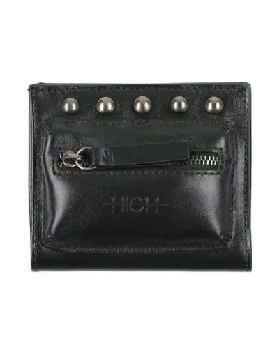 High Use Woman Wallet Black Size - Leather