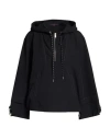 High Wherever Woman Sweatshirt Black Size L Polyester, Rayon, Elastane