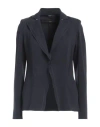 HIGH HIGH WOMAN BLAZER MIDNIGHT BLUE SIZE 4 NYLON, ELASTANE