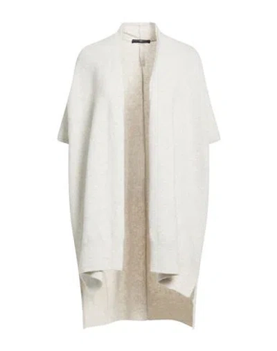 High Woman Cardigan Light Grey Size Onesize Nylon, Wool, Alpaca Wool, Elastane In Gray
