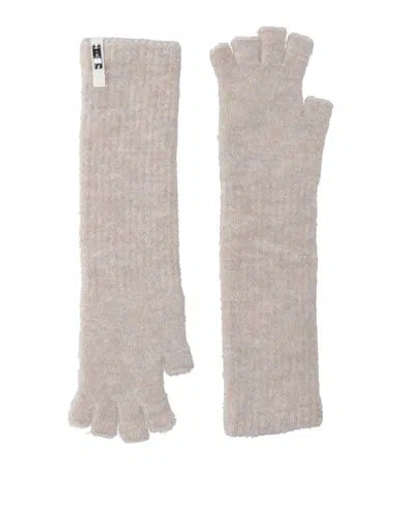High Woman Gloves Beige Size Onesize Nylon, Wool, Alpaca Wool, Elastane In Sand
