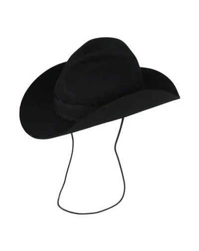 High Woman Hat Black Size Onesize Merino Wool