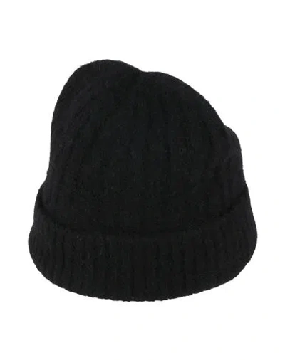 High Woman Hat Black Size Onesize Nylon, Wool, Alpaca Wool, Elastane