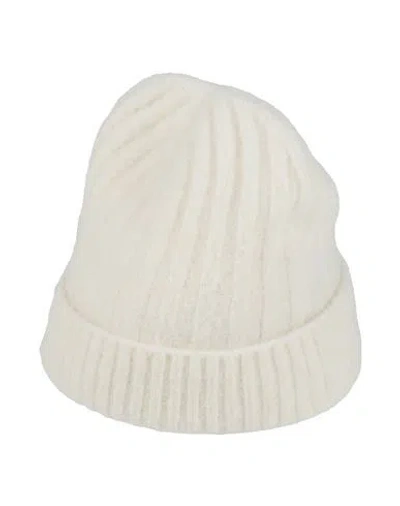 High Woman Hat Off White Size Onesize Nylon, Wool, Alpaca Wool, Elastane