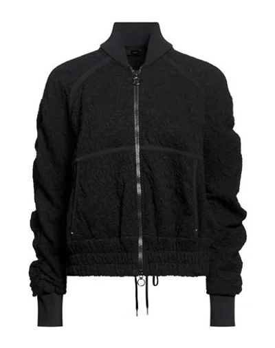 High Woman Jacket Black Size 12 Nylon, Cotton, Polyester