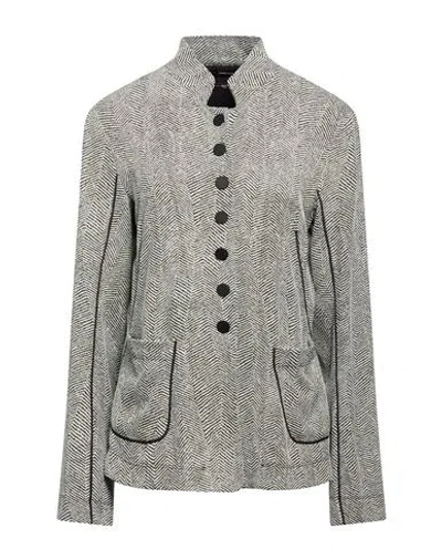 High Woman Jacket Grey Size 10 Polyester, Elastane