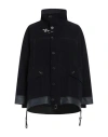 High Woman Jacket Midnight Blue Size L Cotton, Polyurethane In Blue