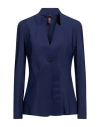 High Woman Jacket Navy Size 10 Polyamide, Elastane In Blue