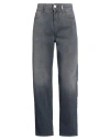 High Woman Jeans Blue Size 12 Cotton In Blue