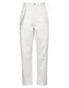 High Jeans In White
