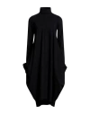 High Midi Dresses In Black