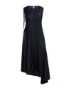 High Woman Midi Dress Midnight Blue Size 10 Polyester