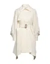 High Overcoats In White