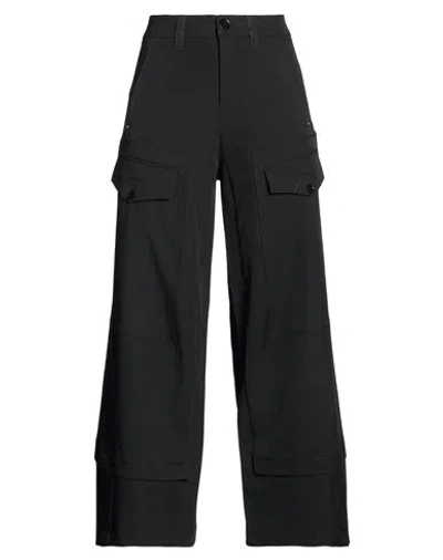 High Woman Pants Black Size 10 Polyester, Rayon, Elastane