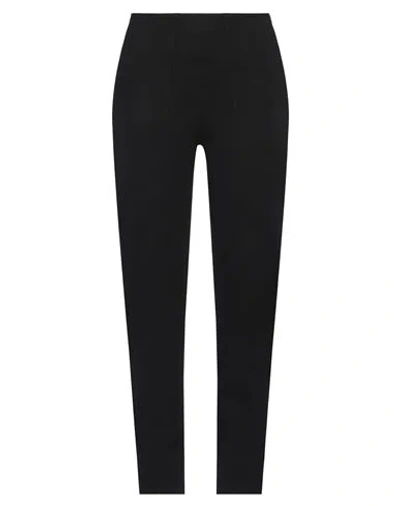 High Tech Woman Pants Black Size 12 Rayon, Nylon, Elastane