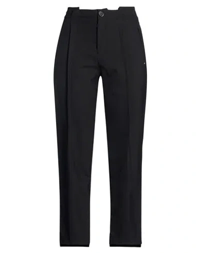 High Woman Pants Black Size 4 Nylon, Elastane