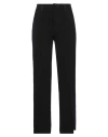 High Woman Pants Black Size 4 Polyester, Elastane In Black