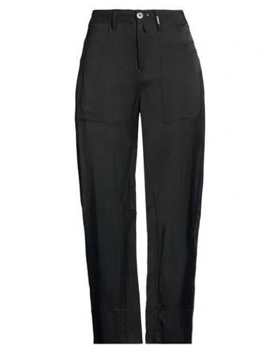 High Woman Pants Black Size 8 Viscose, Virgin Wool, Elastane