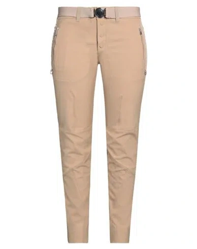 High Woman Pants Camel Size 10 Polyamide, Elastane In Beige