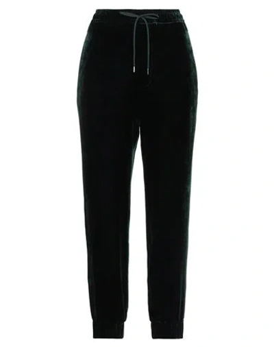 High Woman Pants Green Size 10 Viscose, Silk