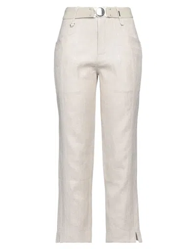 High Pants In White
