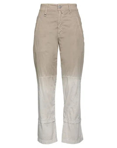High Pants In Beige