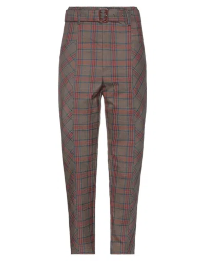 High Pants In Beige
