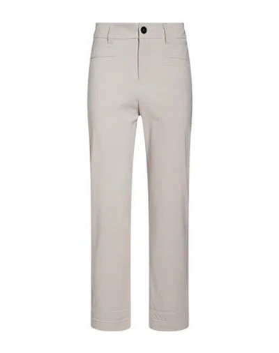 High Woman Pants Light Grey Size 10 Nylon, Elastane In Gray