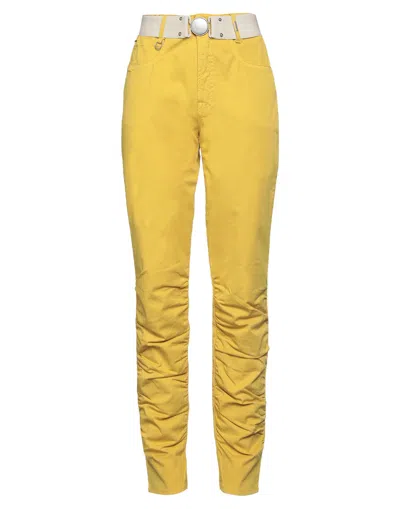High Pants In Yellow