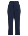 High Woman Pants Midnight Blue Size 10 Nylon, Elastane In Blue